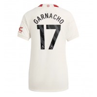 Manchester United Alejandro Garnacho #17 Tretí Ženy futbalový dres 2023-24 Krátky Rukáv